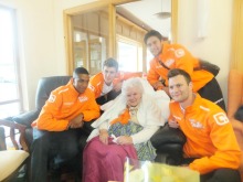 UK Soap Stars Visit Summerville Nursing Home
