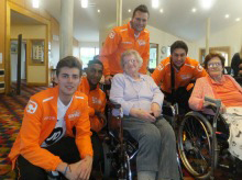 UK Soap Stars Visit Summerville Nursing Home